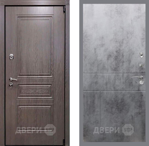 Входная металлическая Дверь Рекс (REX) Пренмиум-S FL-290 Бетон темный в Наро-Фоминске
