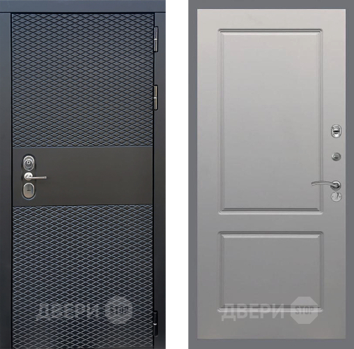 Входная металлическая Дверь Стоп БЛЭК CISA ФЛ-117 Грей софт в Наро-Фоминске