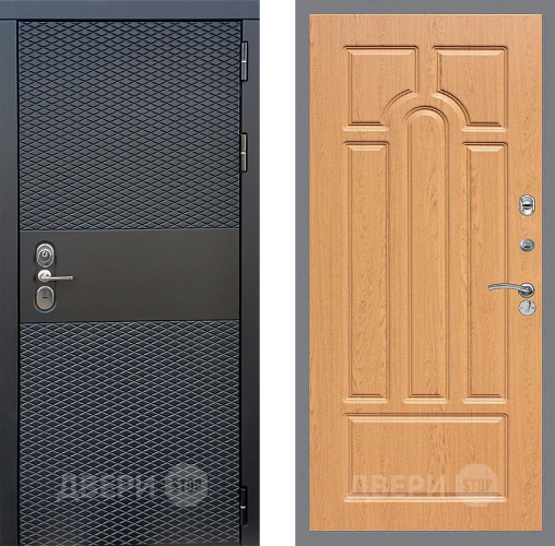 Входная металлическая Дверь Стоп БЛЭК CISA ФЛ-58 Дуб в Наро-Фоминске