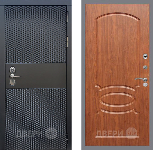 Входная металлическая Дверь Стоп БЛЭК CISA ФЛ-128 Береза мореная в Наро-Фоминске