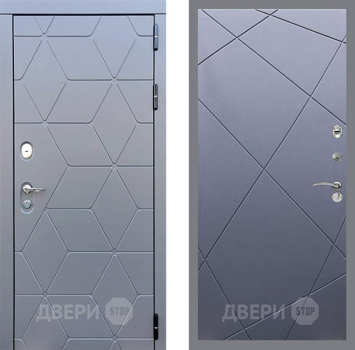 Входная металлическая Дверь Стоп КОСМО ФЛ-291 Силк титан в Наро-Фоминске