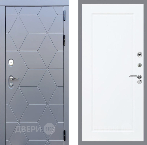 Входная металлическая Дверь Стоп КОСМО ФЛ-119 Силк Сноу в Наро-Фоминске
