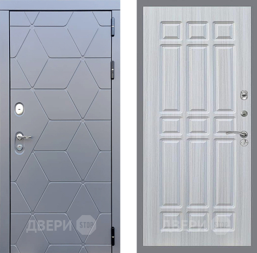 Входная металлическая Дверь Стоп КОСМО ФЛ-33 Сандал белый в Наро-Фоминске