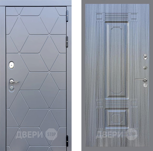Входная металлическая Дверь Стоп КОСМО ФЛ-2 Сандал грей в Наро-Фоминске