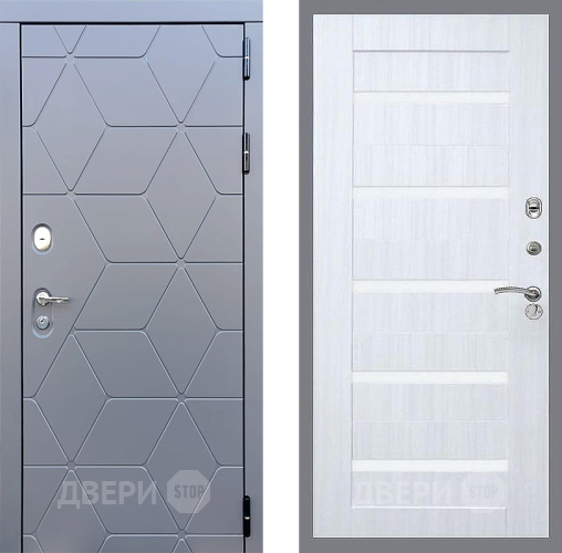 Входная металлическая Дверь Стоп КОСМО СБ-14 Сандал белый в Наро-Фоминске