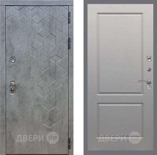 Дверь Стоп БЕТОН ФЛ-117 Грей софт в Наро-Фоминске