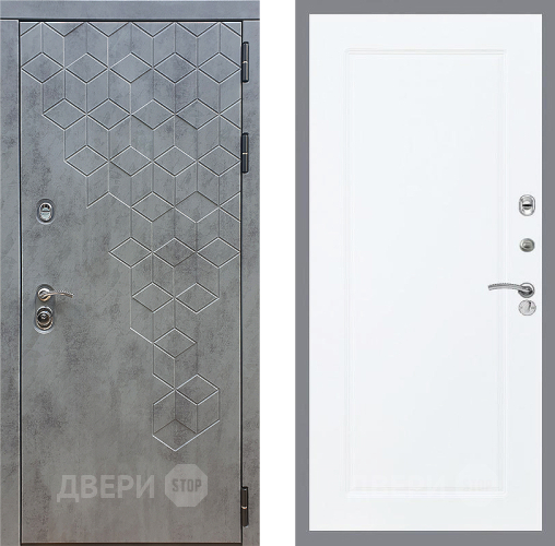 Входная металлическая Дверь Стоп БЕТОН ФЛ-119 Силк Сноу в Наро-Фоминске