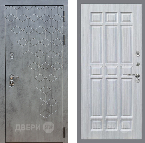Входная металлическая Дверь Стоп БЕТОН ФЛ-33 Сандал белый в Наро-Фоминске