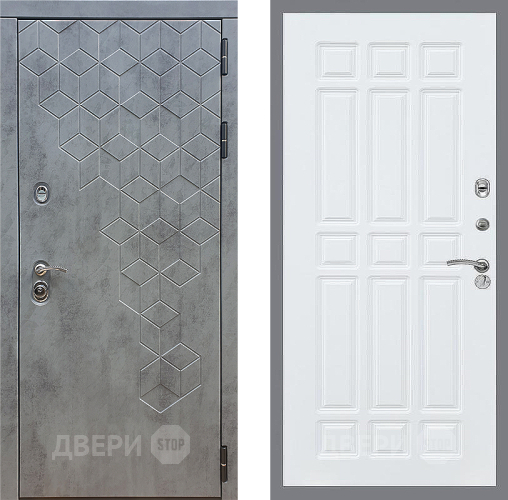 Входная металлическая Дверь Стоп БЕТОН ФЛ-33 Силк Сноу в Наро-Фоминске
