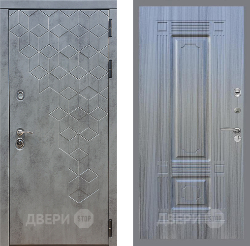 Входная металлическая Дверь Стоп БЕТОН ФЛ-2 Сандал грей в Наро-Фоминске