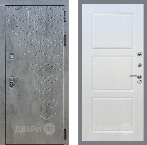 Дверь Стоп БЕТОН ФЛ-3 Лиственница беж в Наро-Фоминске