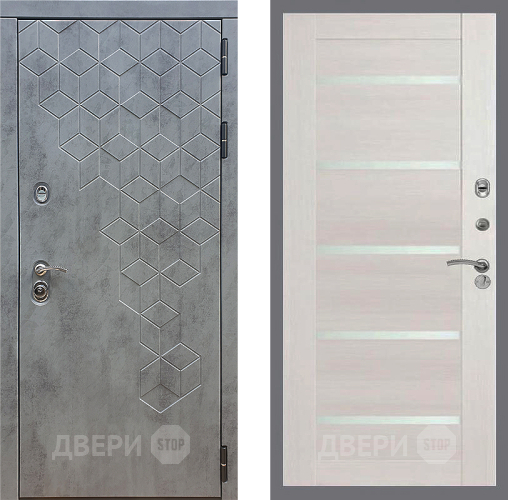 Дверь Стоп БЕТОН СБ-14 Лиственница беж в Наро-Фоминске