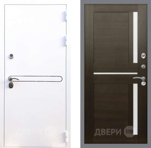 Входная металлическая Дверь Стоп Лайн Вайт СБ-18 Венге в Наро-Фоминске
