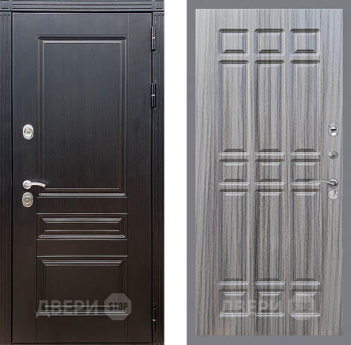 Входная металлическая Дверь Стоп МЕГАПОЛИС ФЛ-33 Сандал грей в Наро-Фоминске