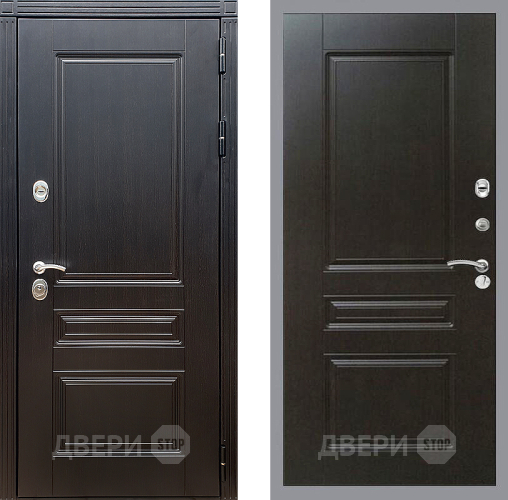 Входная металлическая Дверь Стоп МЕГАПОЛИС ФЛ-243 Венге в Наро-Фоминске