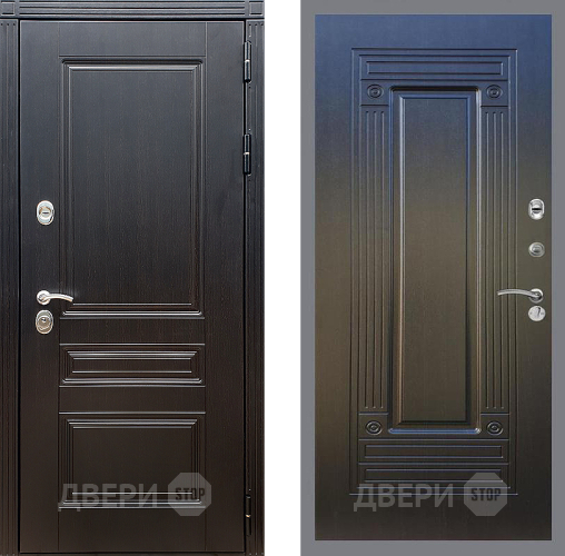 Входная металлическая Дверь Стоп МЕГАПОЛИС ФЛ-4 Венге в Наро-Фоминске