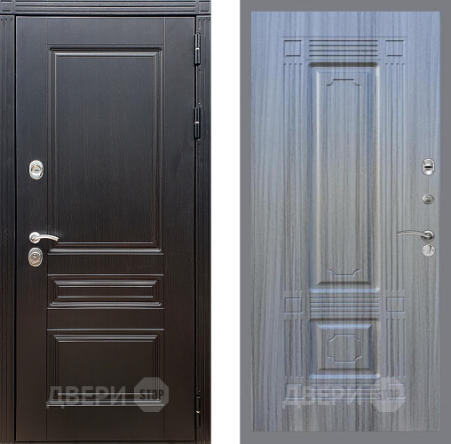 Входная металлическая Дверь Стоп МЕГАПОЛИС ФЛ-2 Сандал грей в Наро-Фоминске