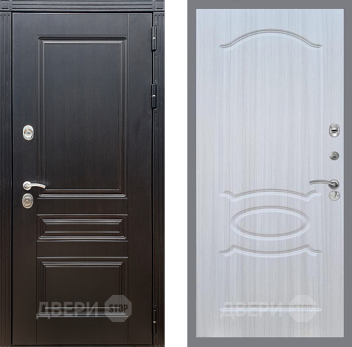 Входная металлическая Дверь Стоп МЕГАПОЛИС ФЛ-128 Сандал белый в Наро-Фоминске