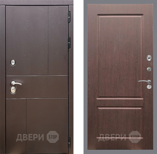 Дверь Стоп УРБАН ФЛ-117 Орех премиум в Наро-Фоминске