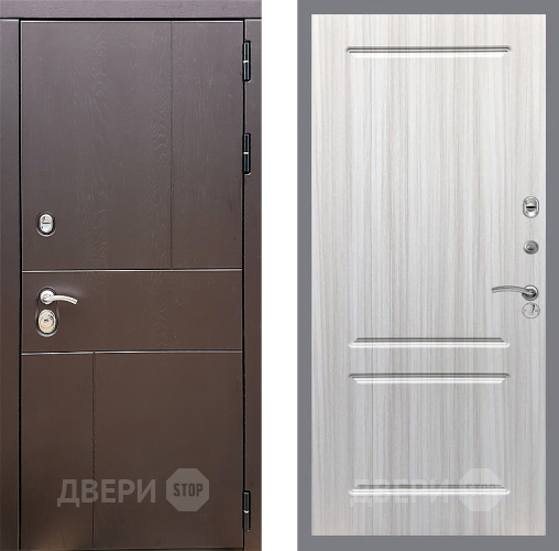Входная металлическая Дверь Стоп УРБАН ФЛ-117 Сандал белый в Наро-Фоминске