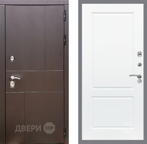 Входная металлическая Дверь Стоп УРБАН ФЛ-117 Силк Сноу в Наро-Фоминске