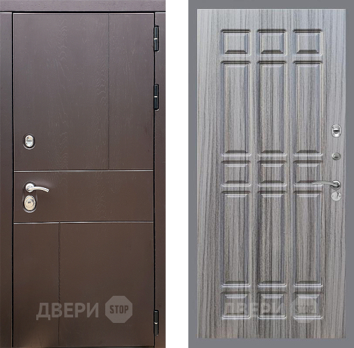 Входная металлическая Дверь Стоп УРБАН ФЛ-33 Сандал грей в Наро-Фоминске