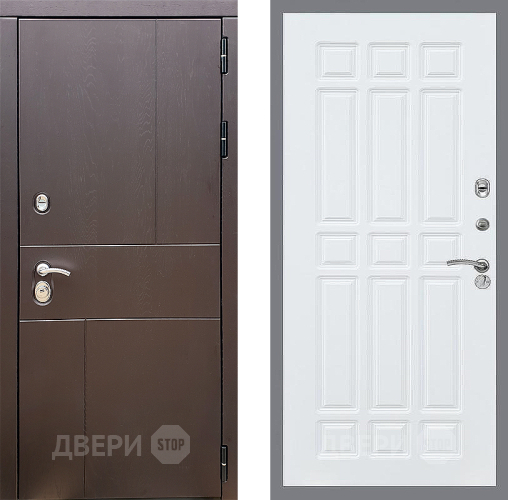 Входная металлическая Дверь Стоп УРБАН ФЛ-33 Силк Сноу в Наро-Фоминске