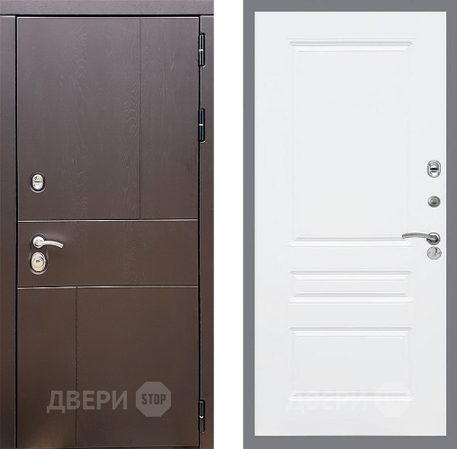 Входная металлическая Дверь Стоп УРБАН ФЛ-243 Силк Сноу в Наро-Фоминске