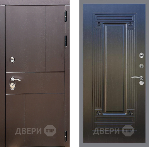 Входная металлическая Дверь Стоп УРБАН ФЛ-4 Венге в Наро-Фоминске