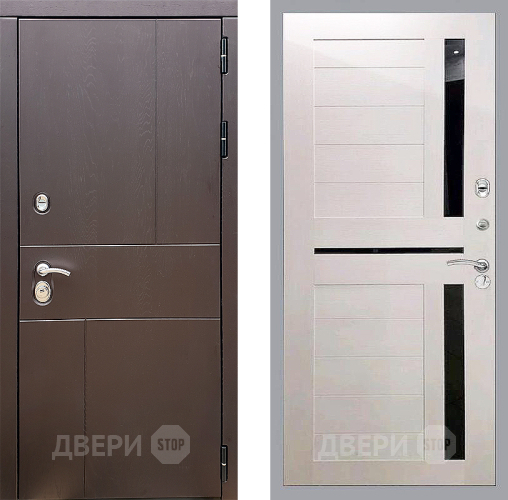 Входная металлическая Дверь Стоп УРБАН СБ-18 Лиственница беж в Наро-Фоминске