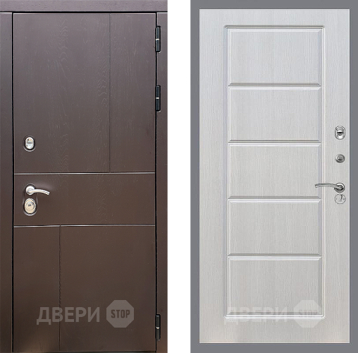 Входная металлическая Дверь Стоп УРБАН ФЛ-39 Лиственница беж в Наро-Фоминске