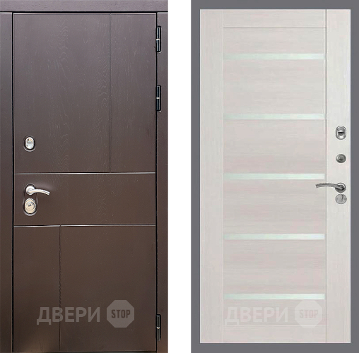 Входная металлическая Дверь Стоп УРБАН СБ-14 Лиственница беж в Наро-Фоминске