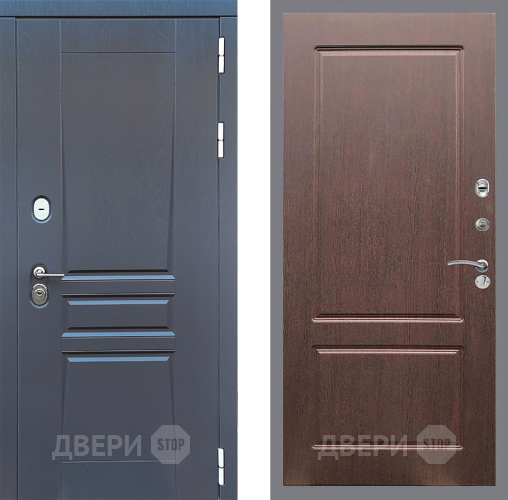 Дверь Стоп ПЛАТИНУМ ФЛ-117 Орех премиум в Наро-Фоминске