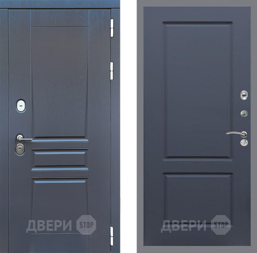 Входная металлическая Дверь Стоп ПЛАТИНУМ ФЛ-117 Силк титан в Наро-Фоминске