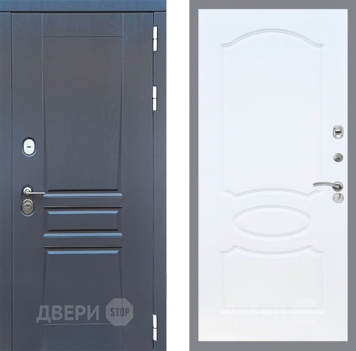 Входная металлическая Дверь Стоп ПЛАТИНУМ ФЛ-128 Белый ясень в Наро-Фоминске