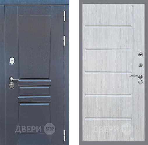 Входная металлическая Дверь Стоп ПЛАТИНУМ ФЛ-102 Сандал белый в Наро-Фоминске