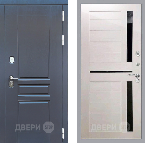 Входная металлическая Дверь Стоп ПЛАТИНУМ СБ-18 Лиственница беж в Наро-Фоминске