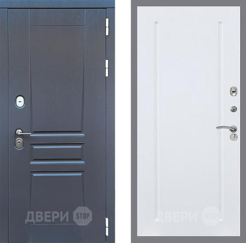 Входная металлическая Дверь Стоп ПЛАТИНУМ ФЛ-68 Силк Сноу в Наро-Фоминске