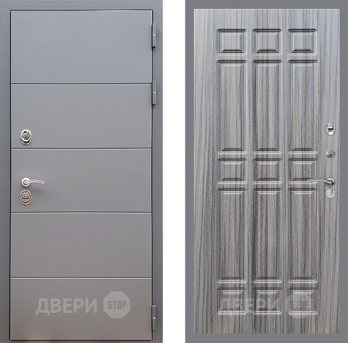 Входная металлическая Дверь Стоп АРТ ГРАФИТ ФЛ-33 Сандал грей в Наро-Фоминске