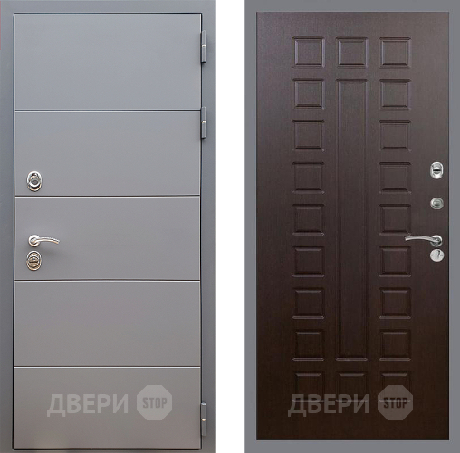 Входная металлическая Дверь Стоп АРТ ГРАФИТ ФЛ-183 Венге в Наро-Фоминске