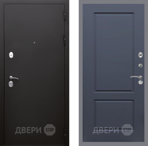 Входная металлическая Дверь Стоп КЛАССИК Шагрень ФЛ-117 Силк титан в Наро-Фоминске
