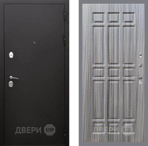 Входная металлическая Дверь Стоп КЛАССИК Шагрень ФЛ-33 Сандал грей в Наро-Фоминске