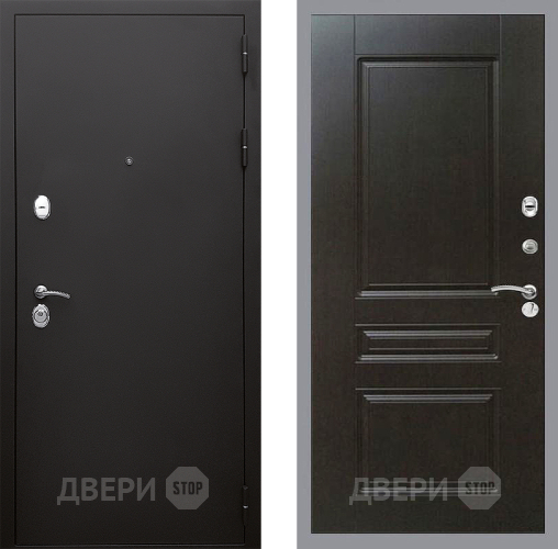 Входная металлическая Дверь Стоп КЛАССИК Шагрень ФЛ-243 Венге в Наро-Фоминске
