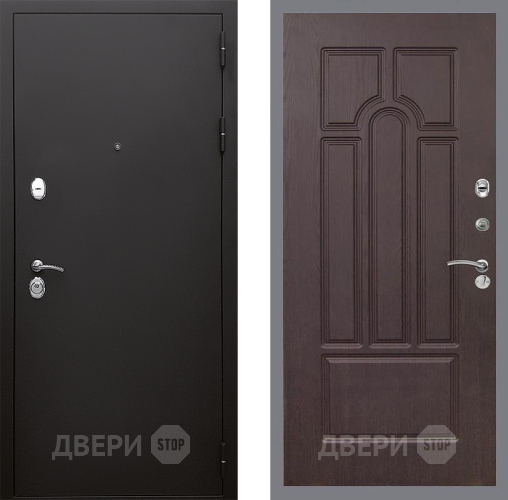 Входная металлическая Дверь Стоп КЛАССИК Шагрень ФЛ-58 Венге в Наро-Фоминске