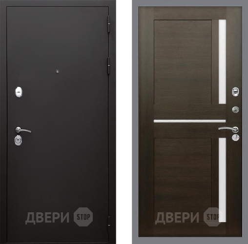 Входная металлическая Дверь Стоп КЛАССИК Шагрень СБ-18 Венге в Наро-Фоминске