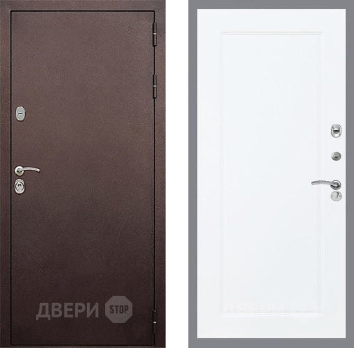 Входная металлическая Дверь Стоп КЛАССИК Медь ФЛ-119 Силк Сноу в Наро-Фоминске