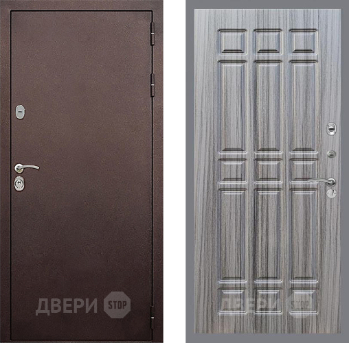 Входная металлическая Дверь Стоп КЛАССИК Медь ФЛ-33 Сандал грей в Наро-Фоминске