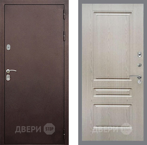 Дверь Стоп КЛАССИК Медь ФЛ-243 Беленый дуб в Наро-Фоминске