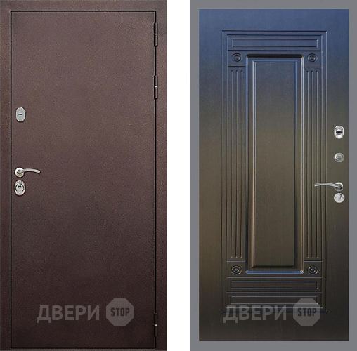 Входная металлическая Дверь Стоп КЛАССИК Медь ФЛ-4 Венге в Наро-Фоминске