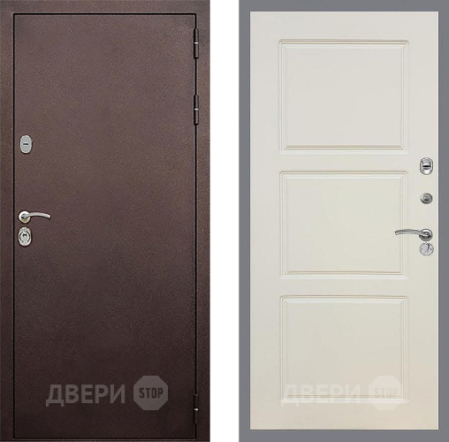 Входная металлическая Дверь Стоп КЛАССИК Медь ФЛ-3 Шампань в Наро-Фоминске
